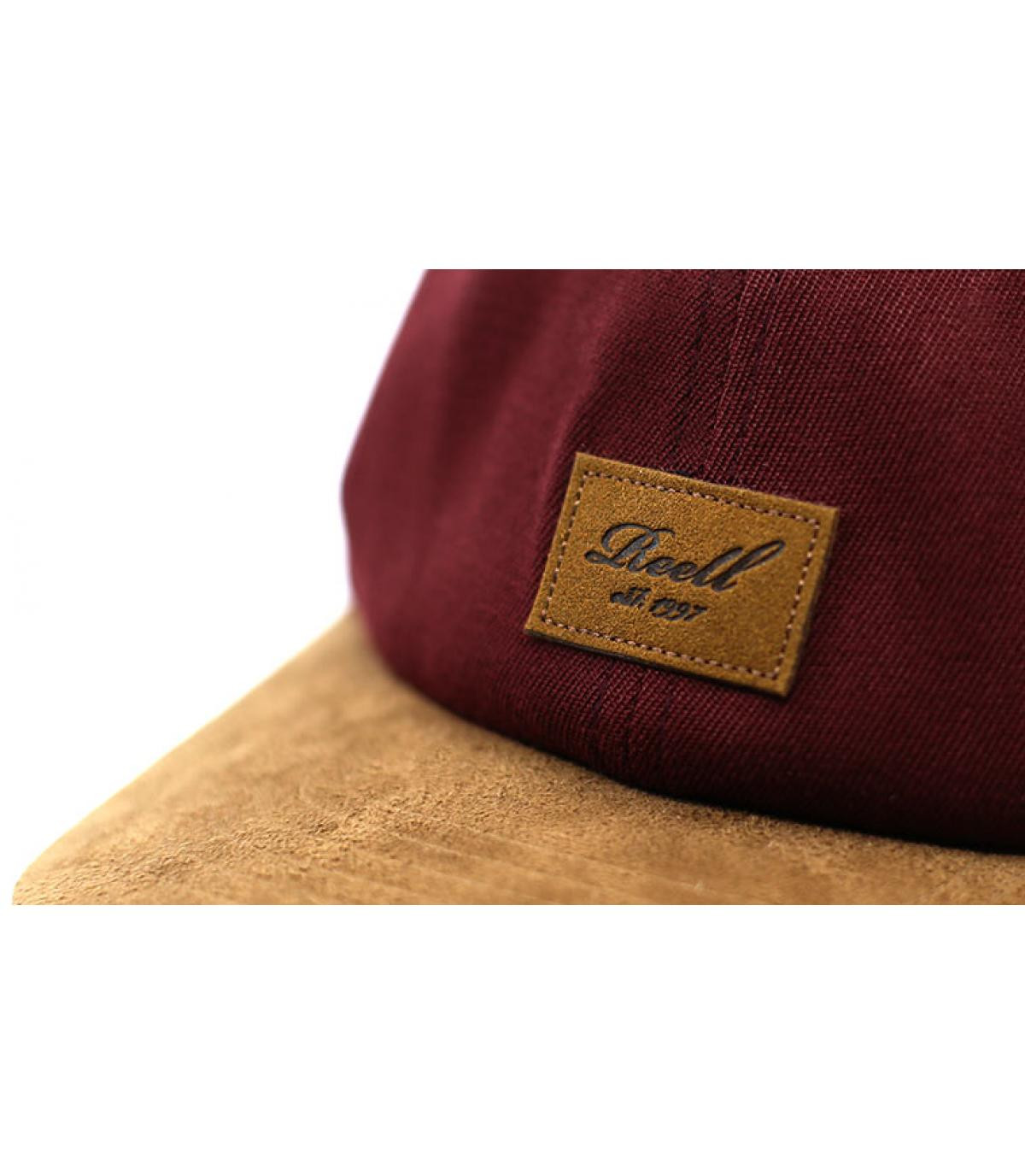 casquette Reell bordeaux